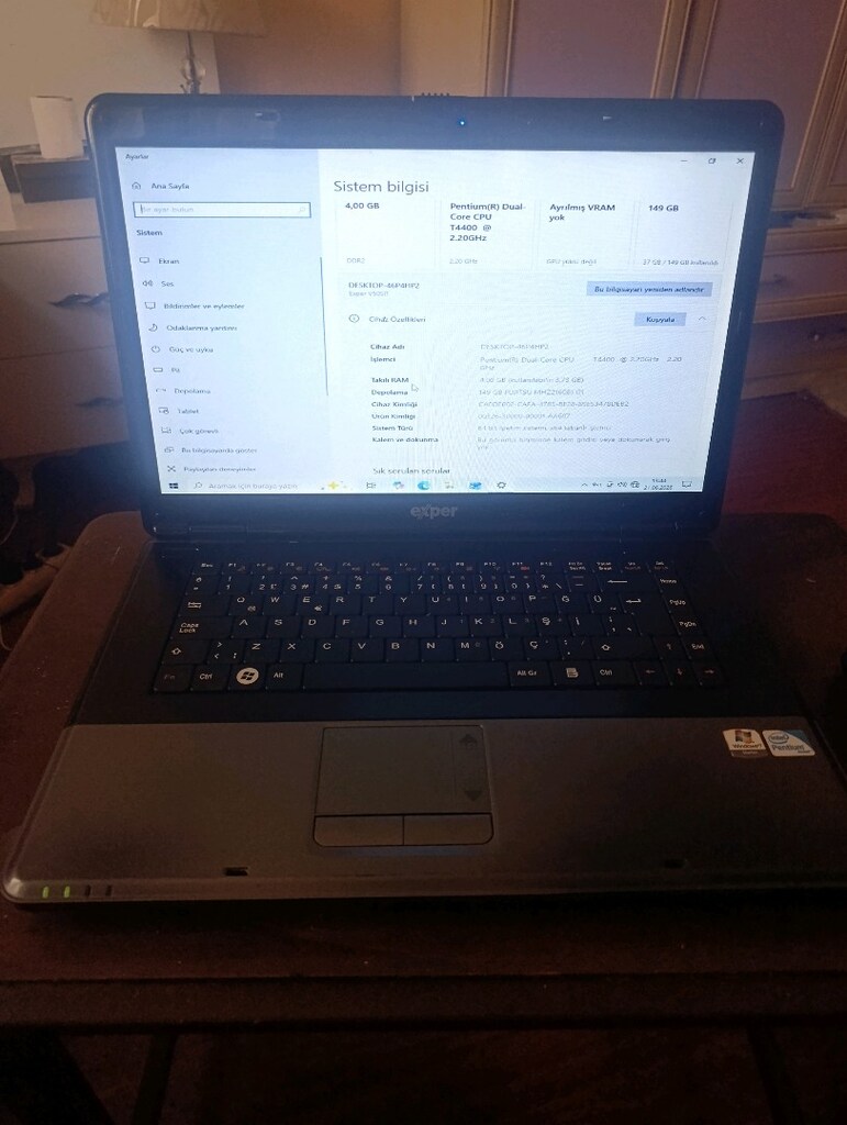Pentium Dual core T4400 - 2