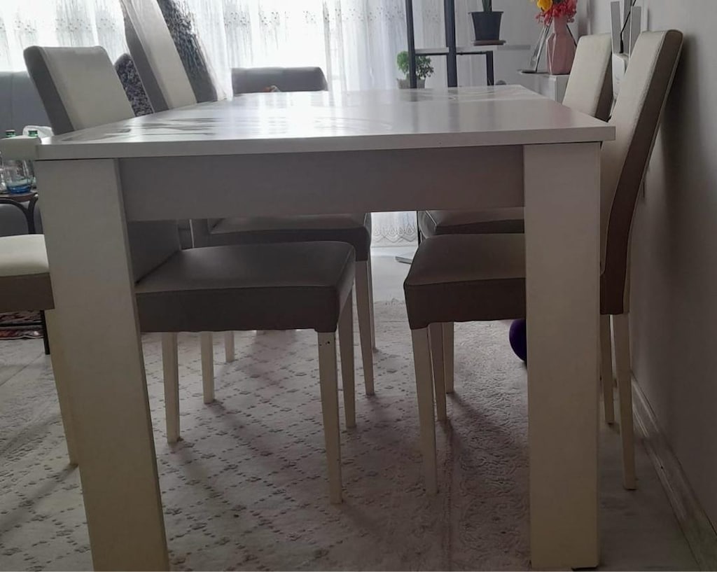 MONDİ YEMEK MASASI VE 4 SANDALYE - 2