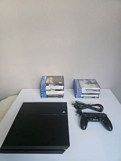 PS4 Fat 500 GB + 1 Orijinal Kol + 14 Orijinal Oyun + Tüm Kablolar Tam - 4