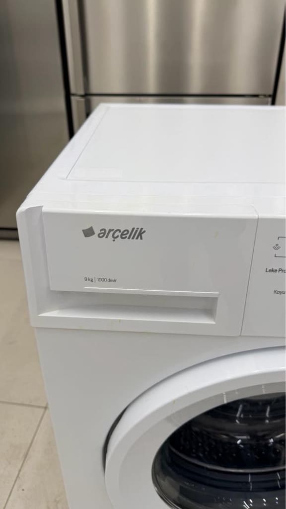 9 kg Arçelik çamaşır makinesi çok temiz invertir motor çalışır durumda - 8
