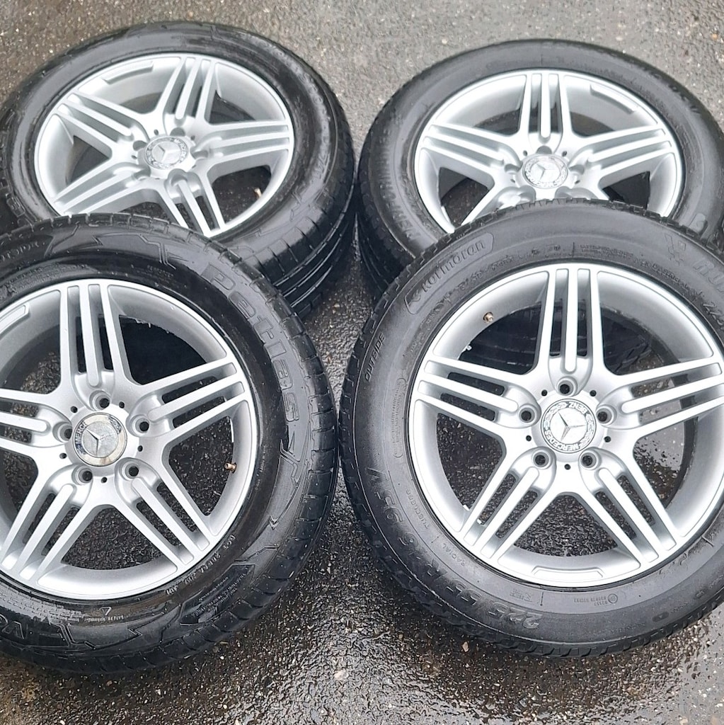 225 55 16 MERCEDES VİTO JANT LASTİK TAKIMI MERCEDES VİTO PASSAT JETTA - 8