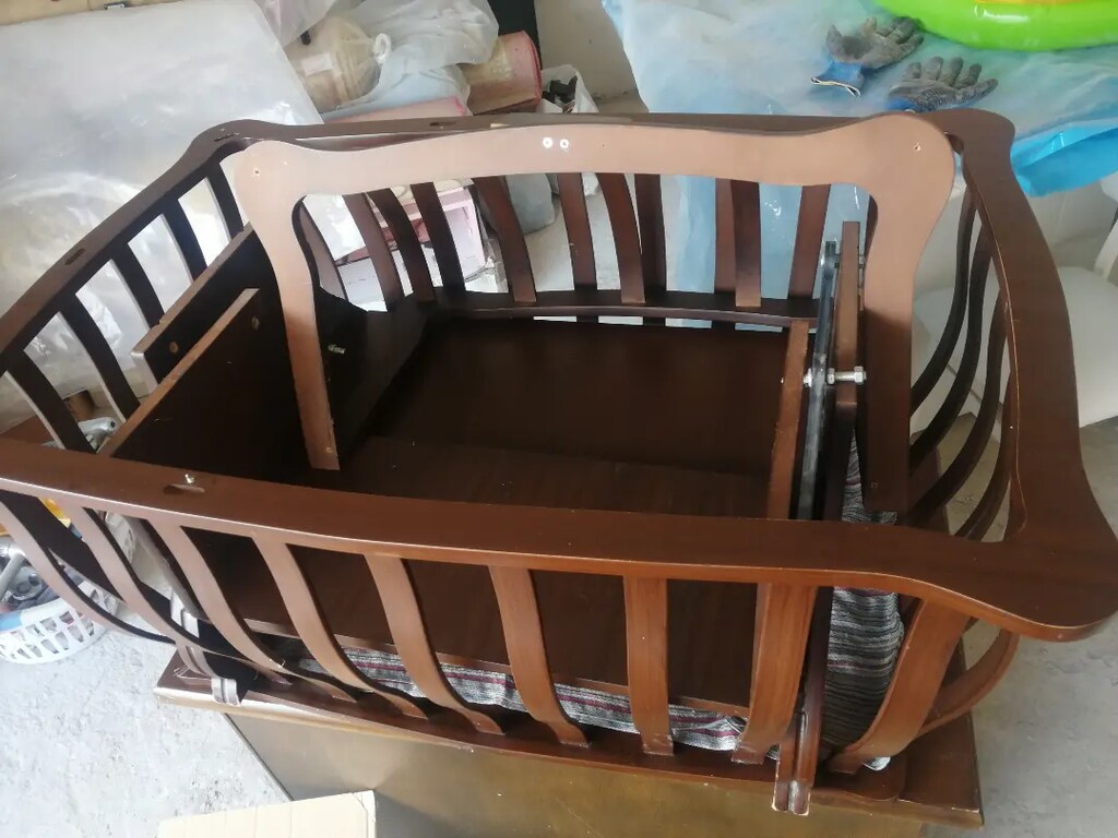 Ahşap sepet beşik - 3