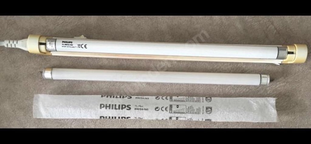 ANLUX TL 5012-8W T5 FLORESANLI ARMATÜR + PHİLİPS BEYAZ FLORESAN