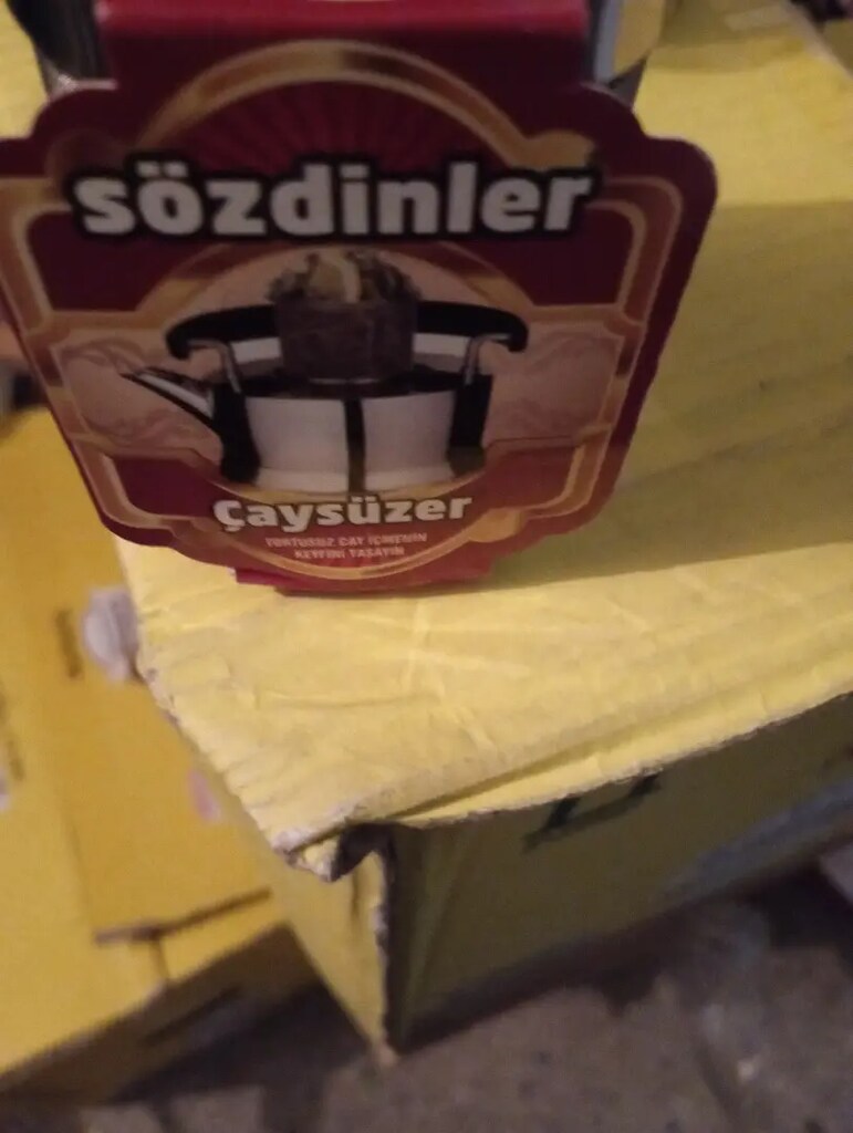 Sözdinler çay süzer kapaklı süzgeç - 4