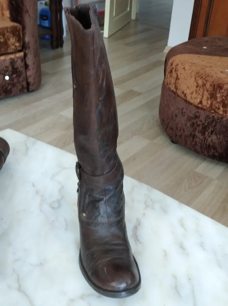 Hakiki deri Çizme - 4