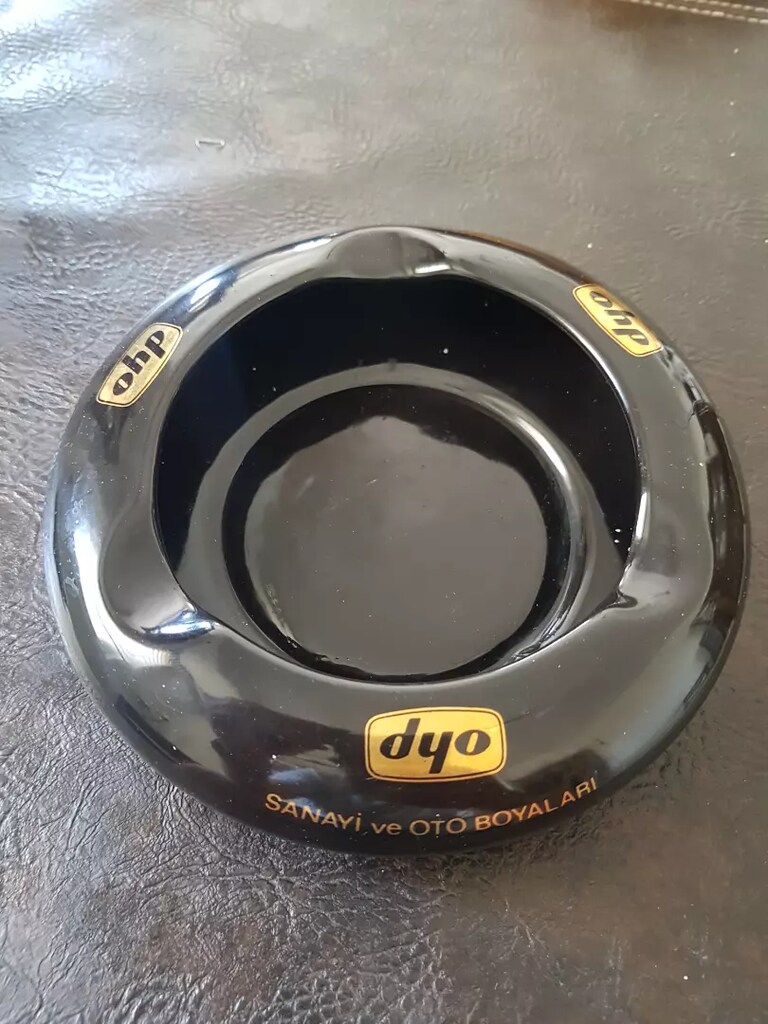 Vintage DYO porselen kül tablası - 3
