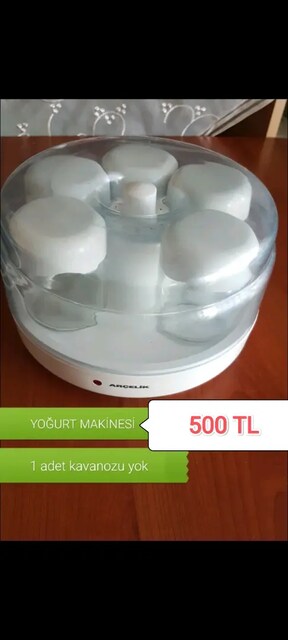 Yoğurt yapma makinesi