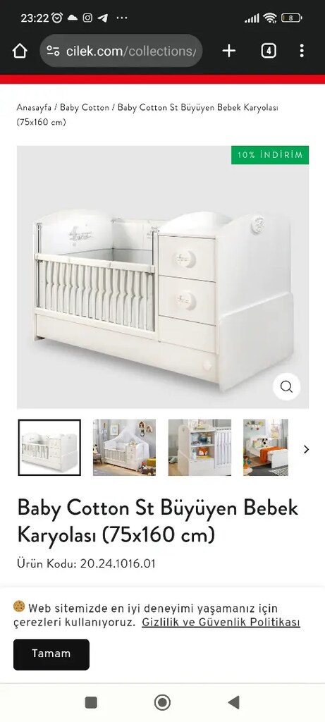 Çilek mobilya cotton - 2