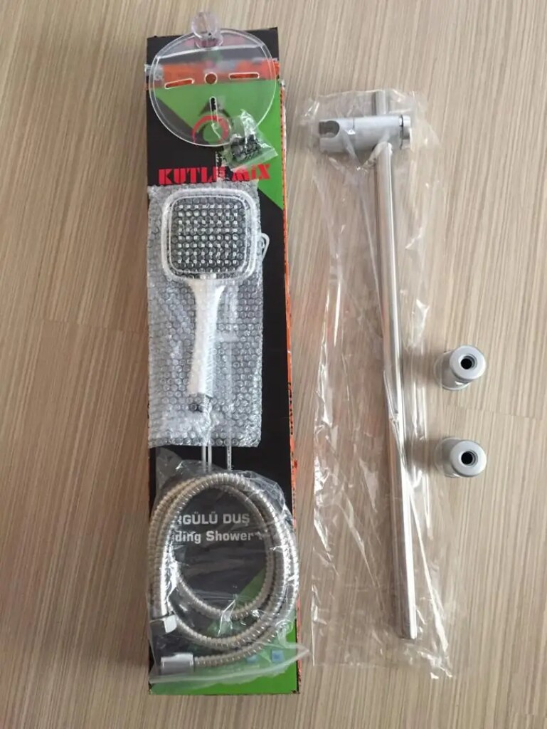 Kare Sürgülü Duş Seti - 9