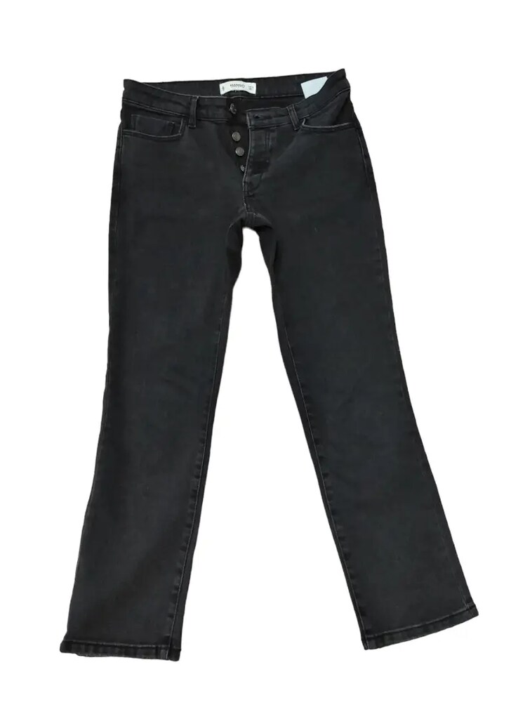 MANGO DENİM ANTRASİT JEAN PANTOLON - 7