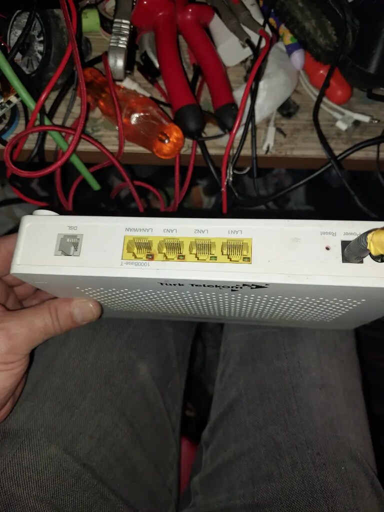 Zte 168a vdsl modem Çift bant 1200 mhps - 2