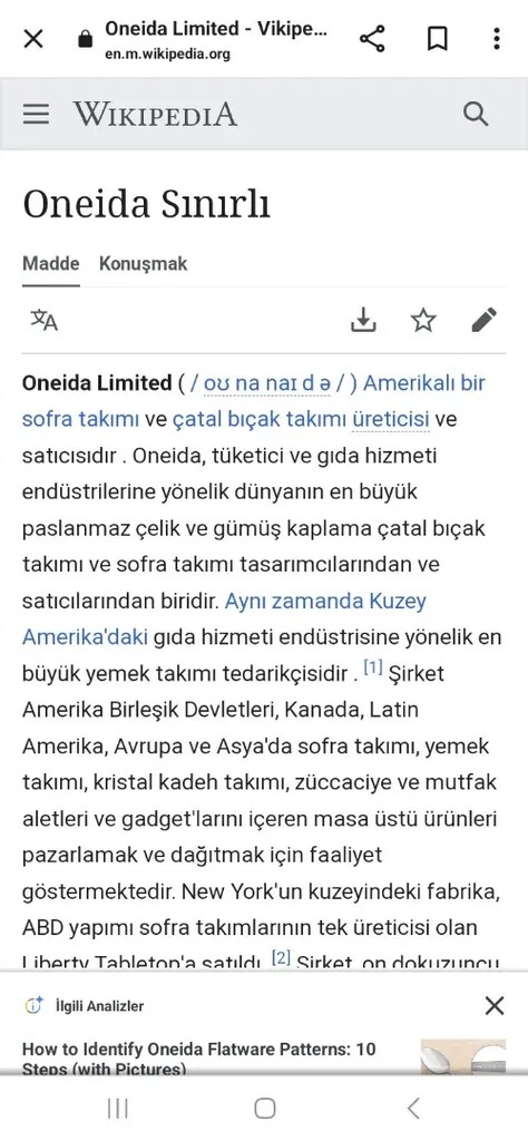 Oneida & Paşabahçe Vintage Mavi Cam Mini Bardak Takımı - 10