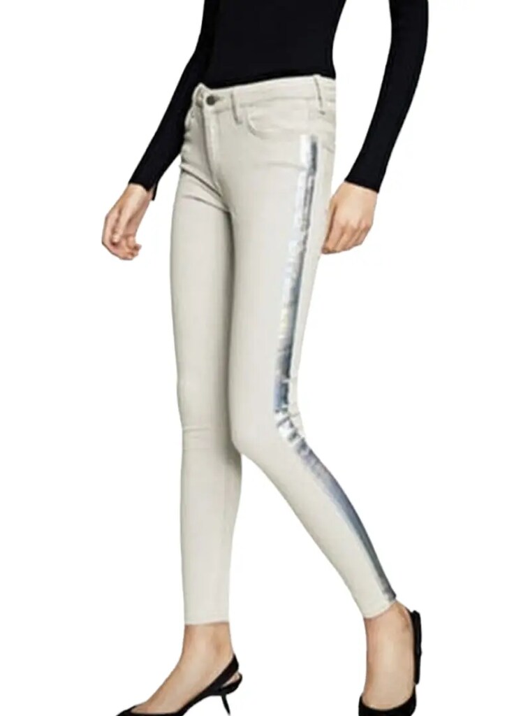 MANGO YAN ŞERİT JEAN