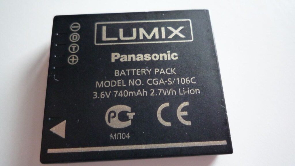 AVACOM Panasonic CGA-S106E, DMW-BCF10 Li-ion 3.6V 800mAh 2.9Wh