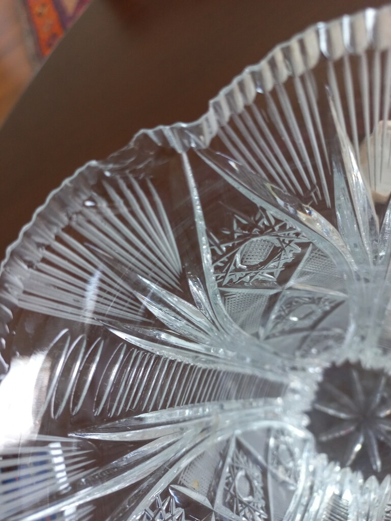 Vintage Kristal vazo - 5