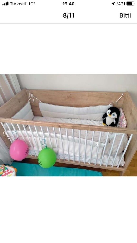 Çilek marka bebek beşiği