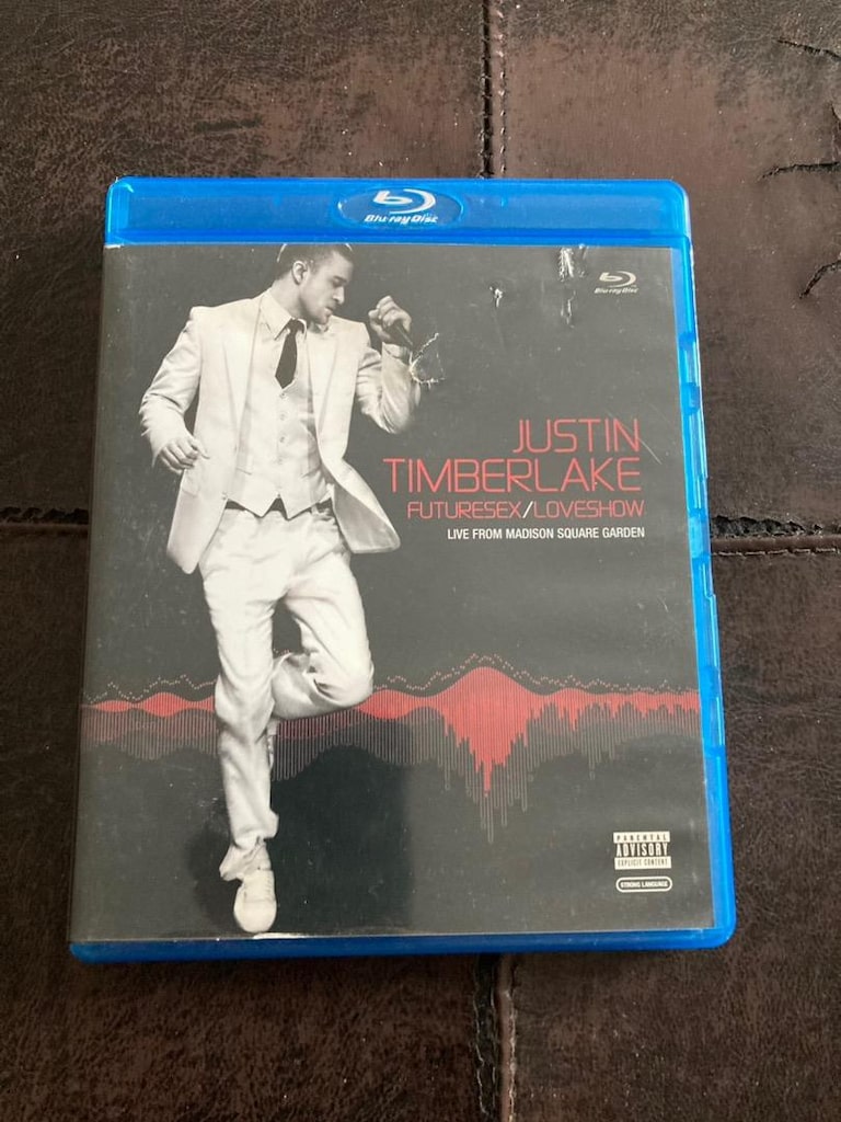 Justin Timberlake futuresex/loveshow blu ray & bonus disc özel kayıt