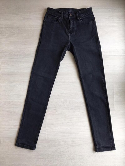 PULL&BEAR Erkek Siyah Jean Pantolon