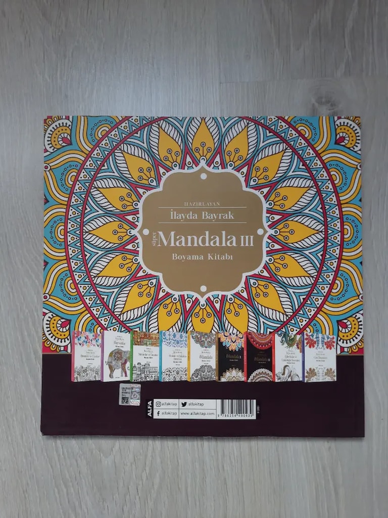 Mandala boyama kitabi - 4