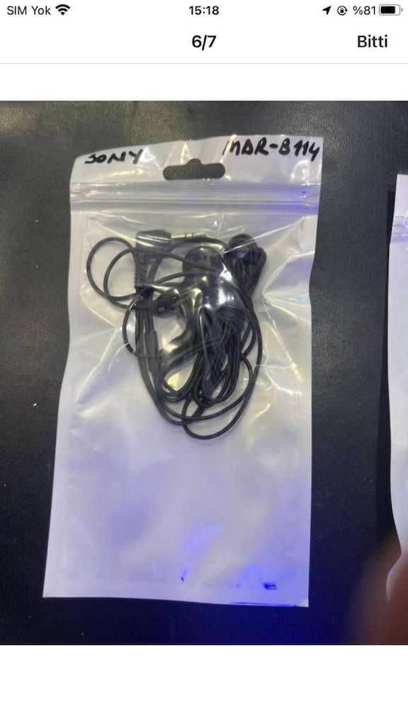 Sony orijinal walkman kulaklıkları - 5