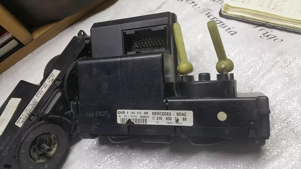 MERCEDES W208 CLK W210 KALORİFER KONTROL PANELİ - 5