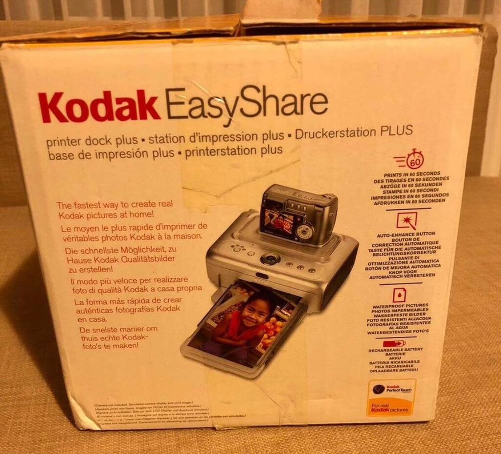 Kodak easy share fotoğraf baskı makinesi