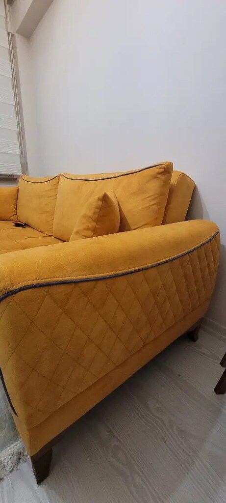 Salon oturma odasi grubu 2 çiftli 1 tekli yatak olur Sandıklı - 7