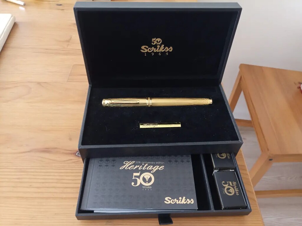 Scrikss Heritage dolma kalem gold - 3