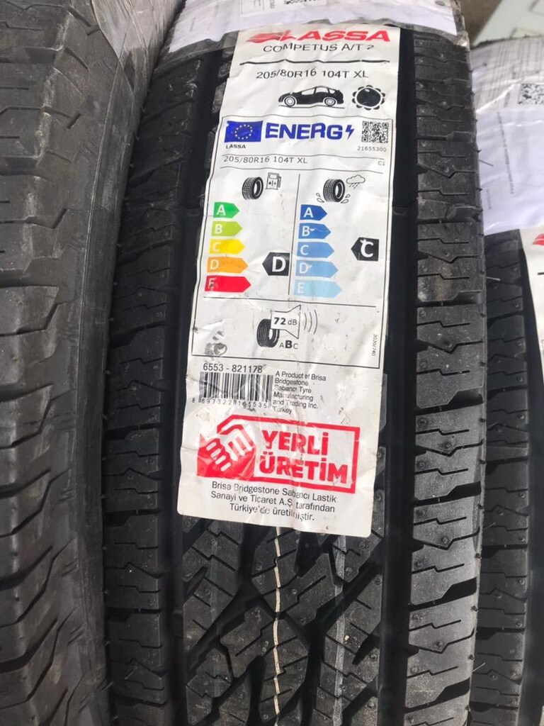205/80/16 Ebat Suv Jeep Araçlara Lassa - 3