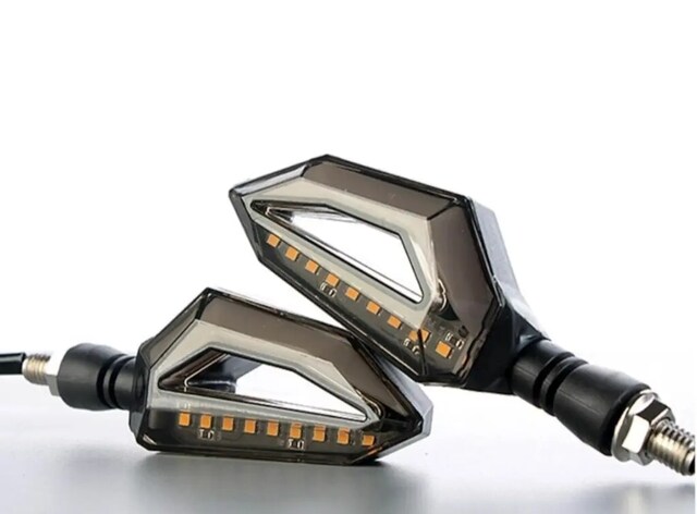 Led sinyal Kayar led amerikan led Motosiklet dönüş lambaları universal
