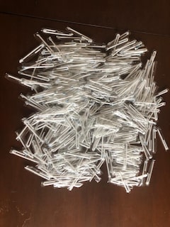 900 adet Plastik pipet 16 cm körüklü tekli jelatinli plastik ambalajlı - 3