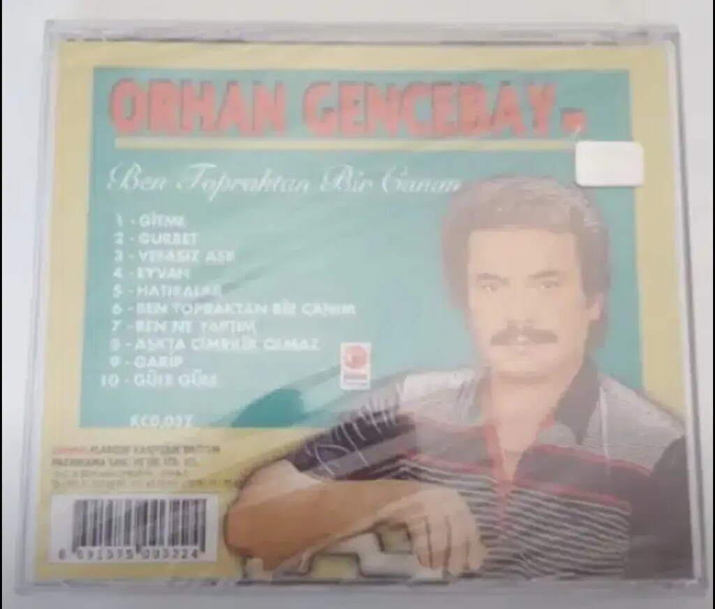 Orhan gencebay - ben topraktan bir canım - ambalajında sifır cd - 2