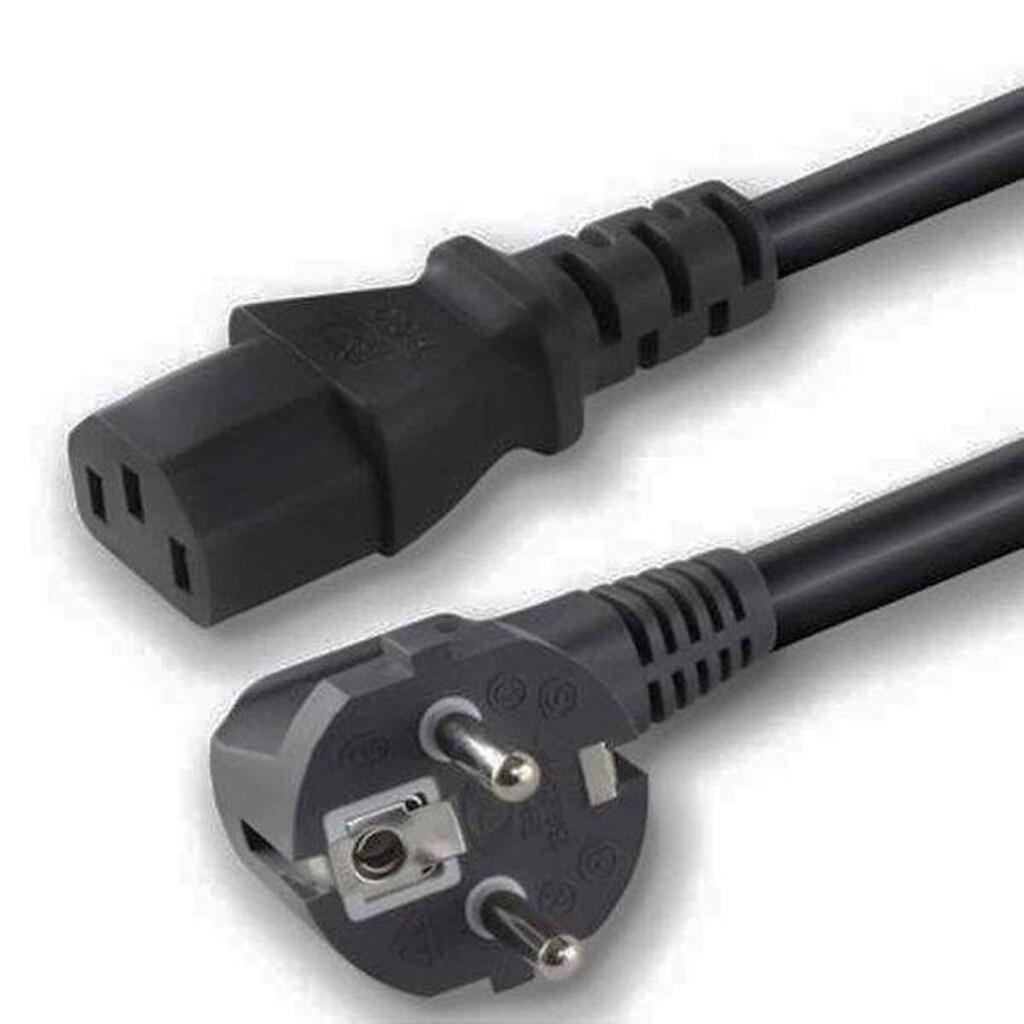 3 Metre C13 Power Kablo Bilgisayar PC Kasa Monitör Güç Kablosu - 4