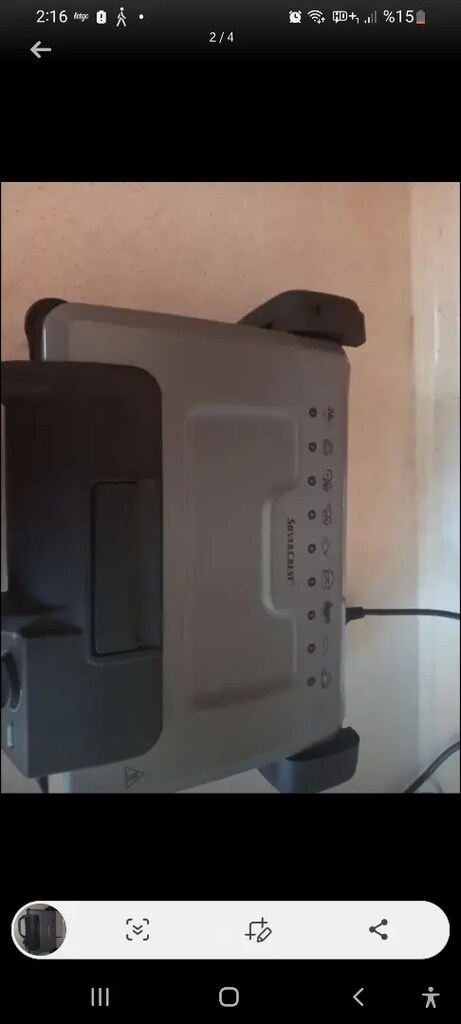 Silvercrest Döküm Plakalı Tost ve Izgara Makinesi - Çok Temiz - 2