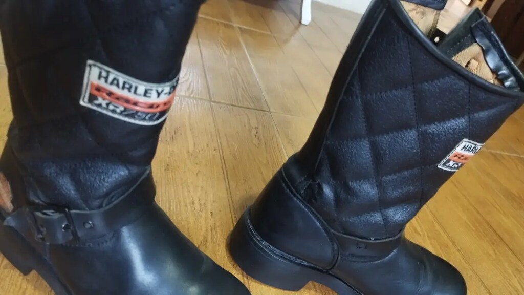 Harley Davidson kadın bot çizme...Zara ve bir çok kadın, erkek bot, - 3