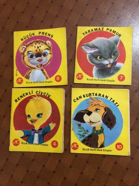 vintage çocuk kitapçıkları