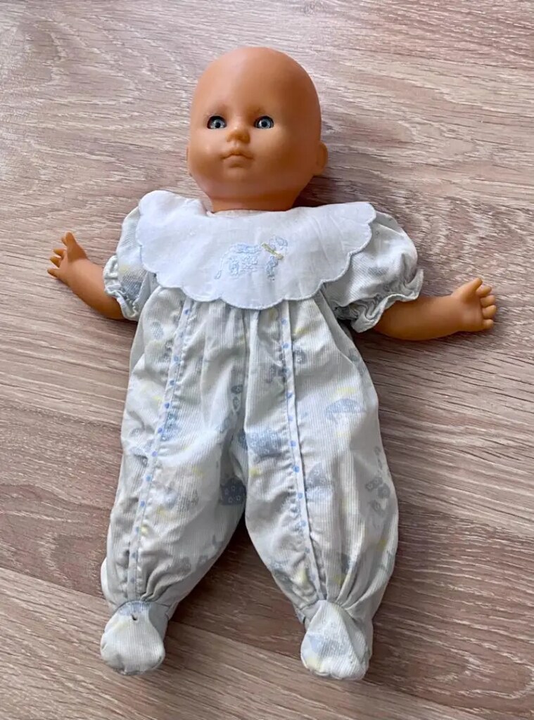 Alman Zapf Antika Oyuncak Bebek - 9