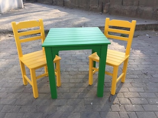 Ahşap sandalye sarı masa imalat - 3