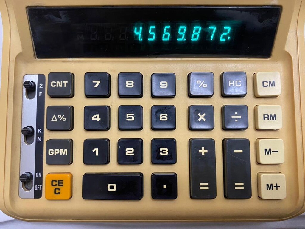 Panasonic 1601 floresan ekran hesap makinesi - 4