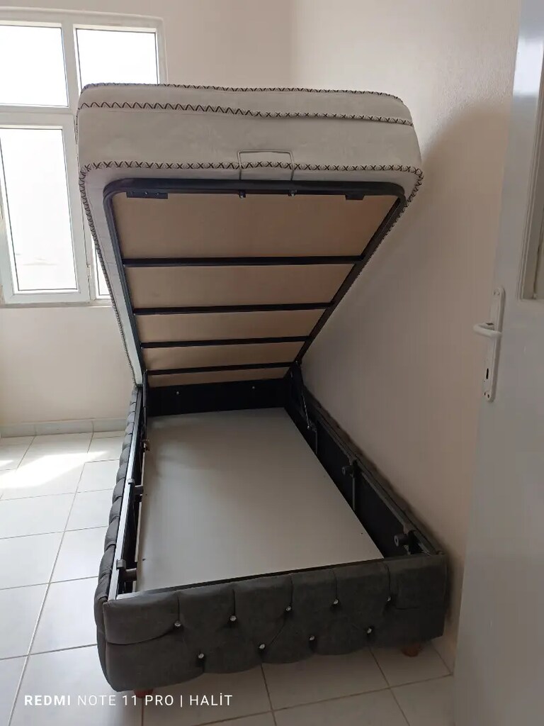 90x190 baza başlık full ortopedik yatak - 2