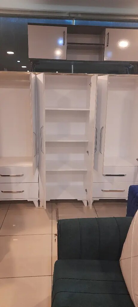 Sıfır 6 kapılı gardolap elbise dolabı - 4