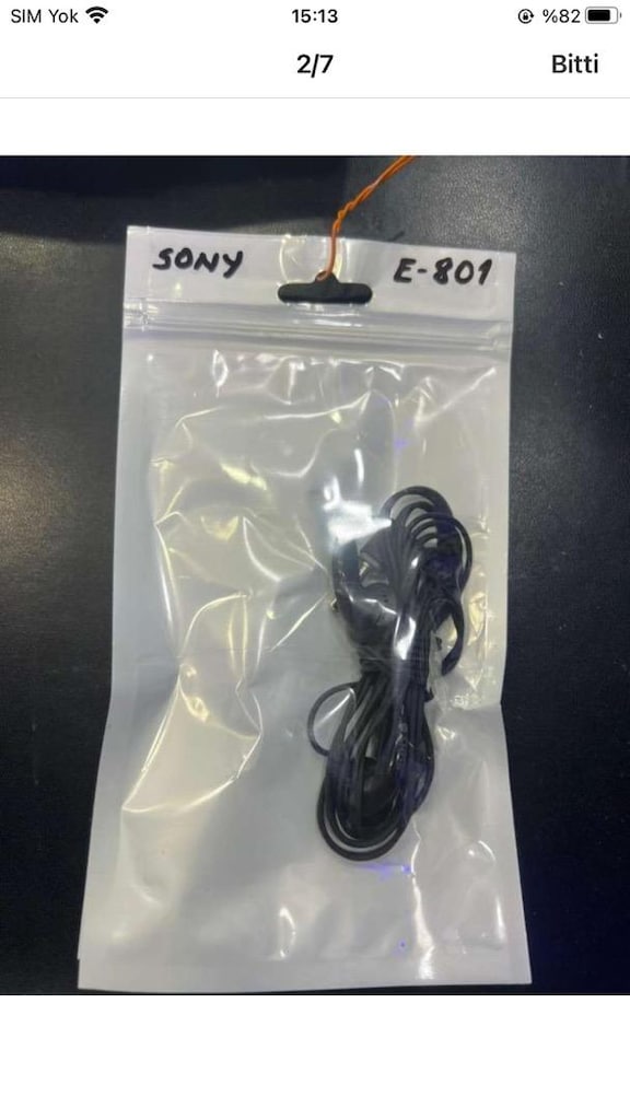 Sony orijinal walkman kulaklıkları - 2