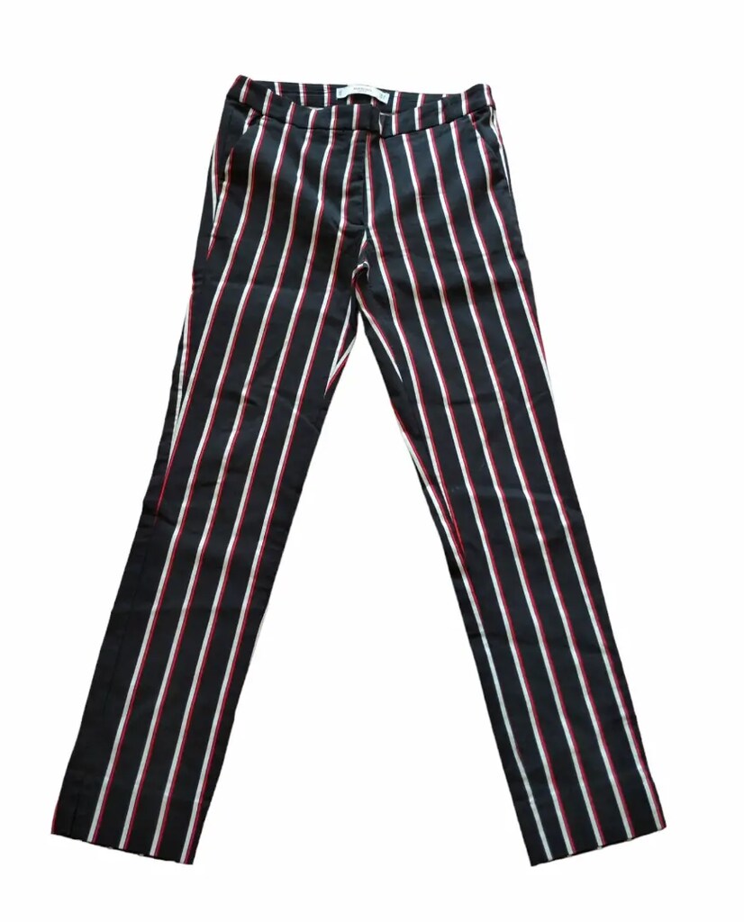 MANGO COLA PAÇA YIRTMAÇ LİKRALI PANTOLON - 8