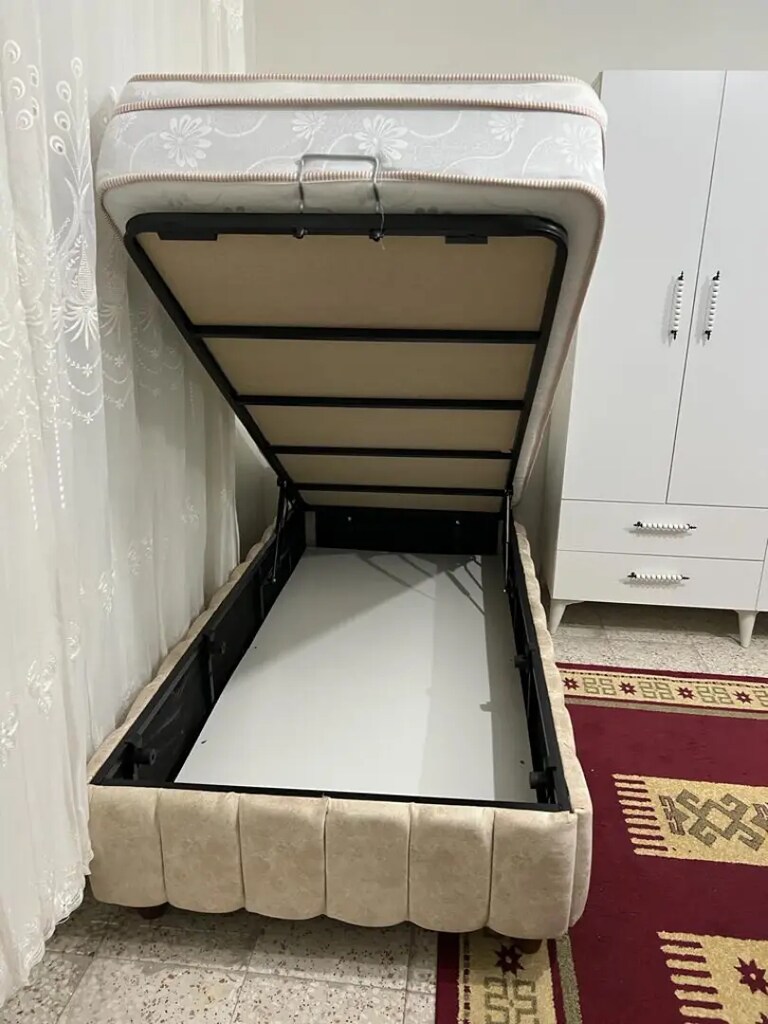 90x190 baza başlık full ortopedik yatak - 2