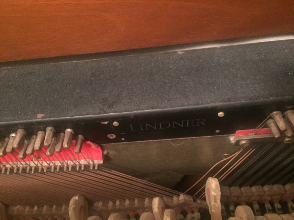 Antika LINDER marka piano piyano - 4