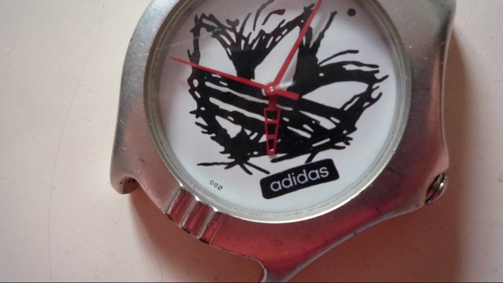 Orijinal Çelik Kasa Adidas Kol Saati - 2