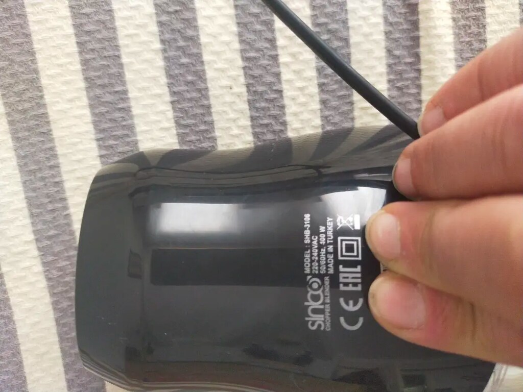 Sinbo Shb-3106 4 Bıçaklı Doğrayıcı - 5
