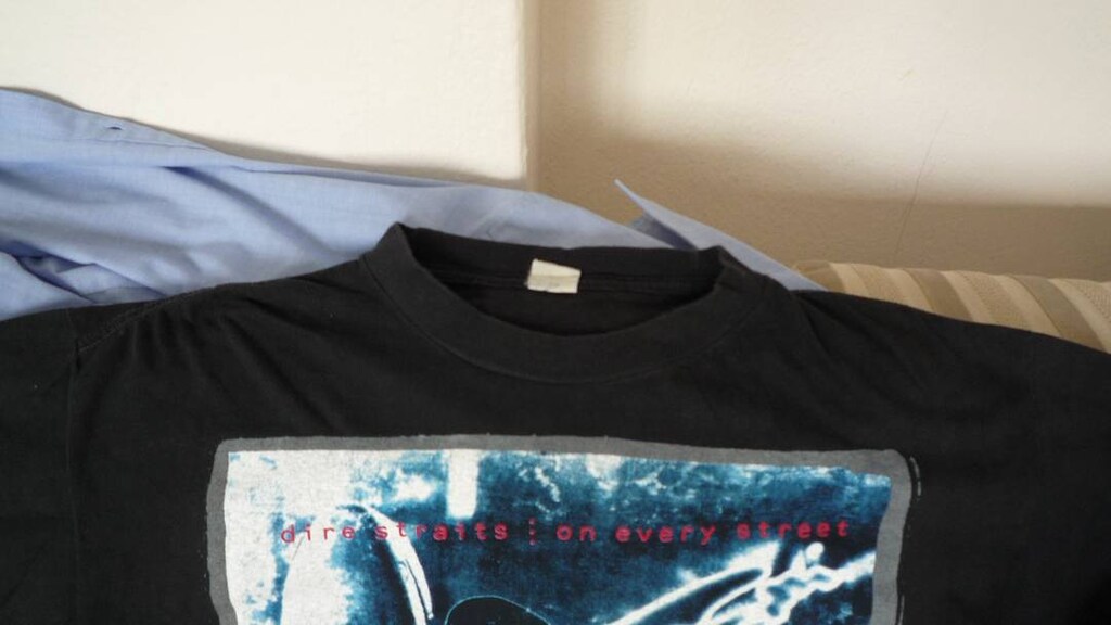 Orijinal Dire Straits Konser T-Shirt Tişört - 6