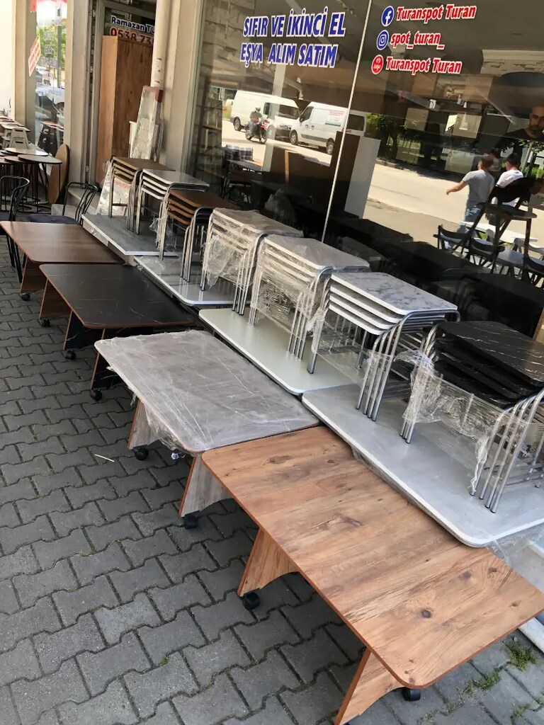 Sıfır kaliteli mdf zigon sehpa ve tekerlekli sehpa çeşitleri - 4