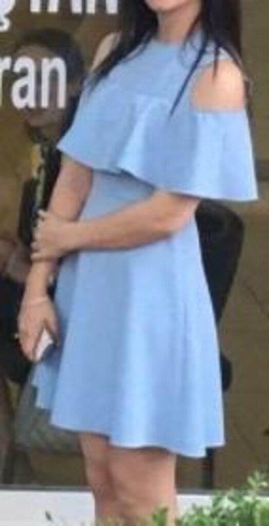 Mavi zara marka mini elbise